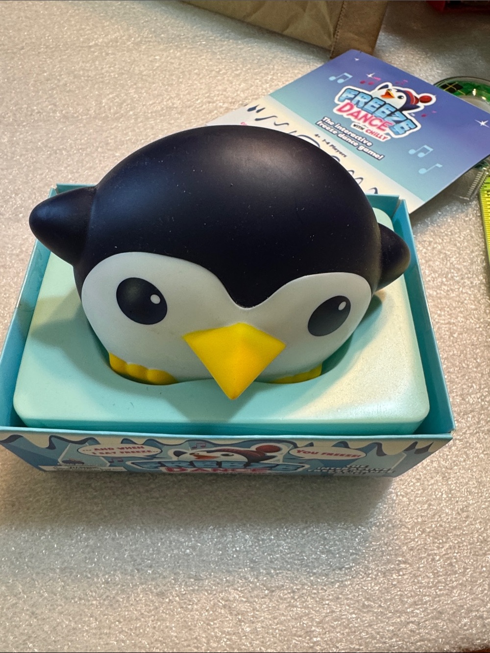 Interactive Penguin Toy - Black, White & Yellow - Picture 9 of 9